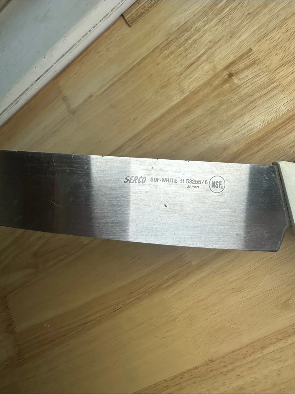 Rare serco Professional Chef Knife 15.5” Japan White Ergonomic Handle